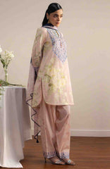 Coco Prints Drop-Two By Zara Shahjahan Unstitched Lawn Printed 3 Piece Suit - CCZSDIILP-1A- Haru - Summer Collection
