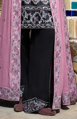 Beneath The Skies of Bukhara By Hemline Mushq Unstitched Embroidered 3 Piece Suit - MQHMBSBW- BAZAAR TRAIL Winter Collection
