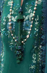 Eid Edit By Sardinia Unstitched Lawn Embroidered 3 Piece Suit -SRDEDL-08- Hillside Teal- Summer Collection