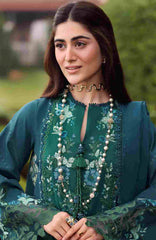 Eid Edit By Sardinia Unstitched Lawn Embroidered 3 Piece Suit -SRDEDL-08- Hillside Teal- Summer Collection