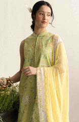 Coco Lawn Edit II by Zara Shahjahan Unstitched  Lawn Embroidered 3 Piece Suit -CCZSEDLII-6B - Ines- Summer Collection