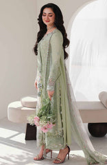 Sahil By Qalamkar Unstitched Lawn Embroidered 3 Piece Suit - QLMSL012 - Jiya - Summer Collection