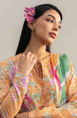 Coco Prints Drop-Two By Zara Shahjahan Unstitched Lawn Printed 3 Piece Suit - CCZSDIILP-4A- Kohana- Summer Collection