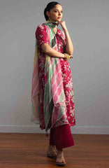 Coco Prints Drop-Two By Zara Shahjahan Unstitched Lawn Printed 3 Piece Suit - CCZSDIILP-4B- Kohana- Summer Collection