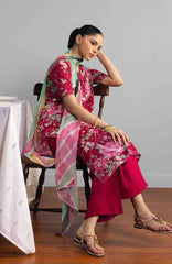 Coco Prints Drop-Two By Zara Shahjahan Unstitched Lawn Printed 3 Piece Suit - CCZSDIILP-4B- Kohana- Summer Collection