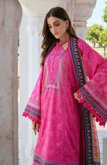 Aangan by Kahf Unstitched Printed Chiffon 3 Piece Suit -KHFANGN-4B- Gulnar- Summer Collection