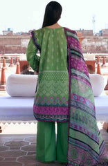Aangan by Kahf Unstitched Printed Chiffon 3 Piece Suit -KHFANGN-8B- Rumi- Summer Collection