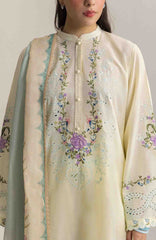 Coco Lawn Edit II by Zara Shahjahan Unstitched  Lawn Embroidered 3 Piece Suit -CCZSEDLII-8A - Kian- Summer Collection
