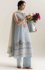 Coco Lawn Edit II by Zara Shahjahan Unstitched  Lawn Embroidered 3 Piece Suit -CCZSEDLII-8B - Kian- Summer Collection