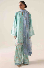 Neoma Prints by Republic Unstitched Lawn Printed 3 Piece Suit-RPNAPL-13- Lea- Summer Collection