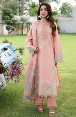 Florance By Rang Rasiya Unstitched Lawn Embroidered 3 Piece Suit  - RRFLRL- Laleh - Summer Collection