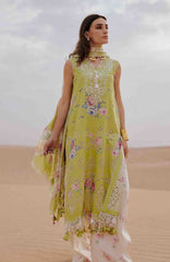 Luxury Lawn By Saira Rizwan Unstitched Lawn Embroidered 3 Piece Suits- SRLXL-08- Nava- Summer Collection