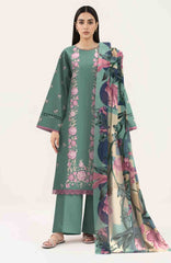 Premium Luxury By Sapphire Unstitched Lawn Embroidered 3 Piece Suits -SPHPLXL-12- Summer Collection