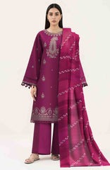 Premium Luxury By Sapphire Unstitched Lawn Embroidered 3 Piece Suits -SPHPLXL-17- Summer Collection