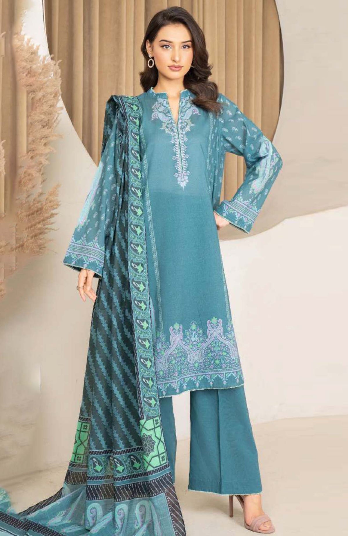 Coco Sule  By Zara ShahJahan Unstitched Lawn Printed 3 Piece Suit - CCSLPL03 - Summer Collection