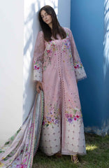 Santorini by Elaf Unstitched Lawn Printed 3 Piece Unstitched Suit - ELFSAN2- Angel- Summer Collection
