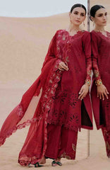 Luxury Lawn By Saira Rizwan Unstitched Lawn Embroidered 3 Piece Suits- SRLXL-06- Rayli- Summer Collection