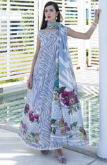 Santorini by Elaf Unstitched Lawn Printed 3 Piece Unstitched Suit - ELFSAN3B-Seira- Summer Collection