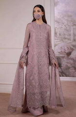 Parisa Safeera by Flossie Unstitched Chiffon Embroidered  3 Piece Suit -FLSPRSF-05- Festive Collection
