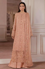 Parisa Safeera by Flossie Unstitched Chiffon Embroidered  3 Piece Suit -FLSPRSF-08- Festive Collection