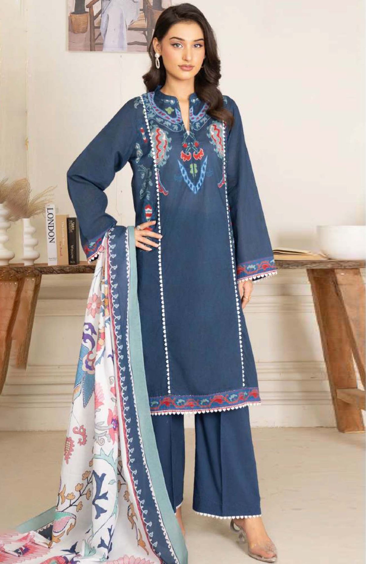 Coco Sule  By Zara ShahJahan Unstitched Lawn Printed 3 Piece Suit - CCSLPL09 - Summer Collection