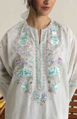 Coco Lawn Edit II by Zara Shahjahan Unstitched  Lawn Embroidered 3 Piece Suit -CCZSEDLII-2A - Lune- Summer Collection