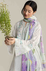 Coco Lawn Edit II by Zara Shahjahan Unstitched  Lawn Embroidered 3 Piece Suit -CCZSEDLII-2A - Lune- Summer Collection
