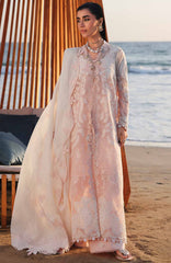 Sahil By Qalamkar Unstitched Lawn Embroidered 3 Piece Suit - QLMSL06 - Mahur - Summer Collection