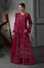 Elirah Formals Collection'25 By Qalamkar Embroidered Organza Suits Unstitched 3 Piece - Formal Collection