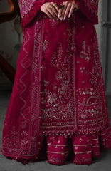Elirah Formals Collection'25 By Qalamkar Embroidered Organza Suits Unstitched 3 Piece - Formal Collection