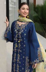 Florance By Rang Rasiya Unstitched Lawn Embroidered 3 Piece Suit  - RRFLRL- Mina - Summer Collection