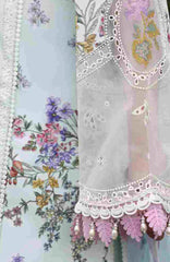 Eid Edit By Sardinia Unstitched Lawn Embroidered 3 Piece Suit -SRDEDL-02- Misty Morning- Summer Collection