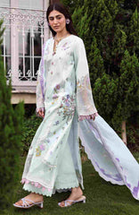 Eid Edit By Sardinia Unstitched Lawn Embroidered 3 Piece Suit -SRDEDL-02- Misty Morning- Summer Collection