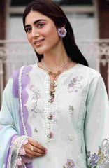 Eid Edit By Sardinia Unstitched Lawn Embroidered 3 Piece Suit -SRDEDL-02- Misty Morning- Summer Collection