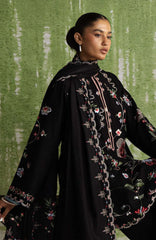 Coco  By Zara Shahjahan Unstitched Khaddar Embroidered 3 Piece Suit - CCZSKRDW-8A- NAIRANG- Winter Collection
