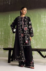 Coco  By Zara Shahjahan Unstitched Khaddar Embroidered 3 Piece Suit - CCZSKRDW-8A- NAIRANG- Winter Collection