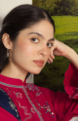 Coco  By Zara Shahjahan Unstitched Khaddar Embroidered 3 Piece Suit - CCZSKRDW-8B- NAIRANG- Winter Collection