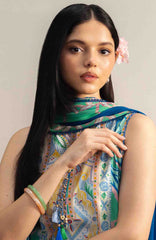 Coco Prints Drop-Two By Zara Shahjahan Unstitched Lawn Printed 3 Piece Suit - CCZSDIILP-5A- Nami- Summer Collection