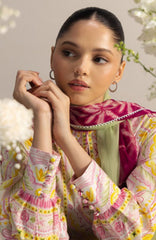 Coco Prints Drop-Two By Zara Shahjahan Unstitched Lawn Printed 3 Piece Suit - CCZSDIILP-5B- Nami- Summer Collection