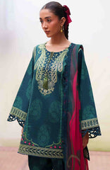 Laanem by Saira Rizwan Unstitched Lawn Embroidered 3 Piece Suit  - SRLMPRT-1B- Nayra-B  Summer Collection
