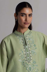 Coco  By Zara Shahjahan Unstitched Khaddar Embroidered 3 Piece Suit - CCZSKRDW-4B- NEELAM- Winter Collection