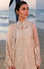 Sahil By Qalamkar Unstitched Lawn Embroidered 3 Piece Suit - QLMSL015 - Nehan - Summer Collection
