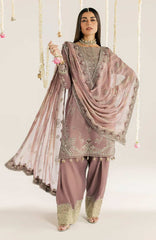 Maya by Nureh Unstitched Embroidered Velvet 3 Piece Suit - NRMYAV-135- Wedding Collection