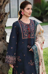 Florance By Rang Rasiya Unstitched Lawn Embroidered 3 Piece Suit  - RRFLRL- Nilofer - Summer Collection