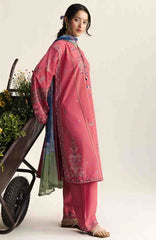 Coco Lawn Edit II by Zara Shahjahan Unstitched  Lawn Embroidered 3 Piece Suit -CCZSEDLII-5A - Noa- Summer Collection
