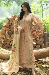 Wilderness by Elaf Unstitched Embroidered Pashmina Shawl  3 Piece Suit ELFWLDW- 4A- PRIMROSE- Winter Collection