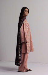 Coco  By Zara Shahjahan Unstitched Khaddar Embroidered 3 Piece Suit - CCZSKRDW-3A- RAKHSH- Winter Collection