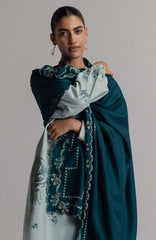 Coco  By Zara Shahjahan Unstitched Khaddar Embroidered 3 Piece Suit - CCZSKRDW-3B- RAKHSH- Winter Collection