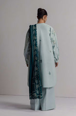 Coco  By Zara Shahjahan Unstitched Khaddar Embroidered 3 Piece Suit - CCZSKRDW-3B- RAKHSH- Winter Collection