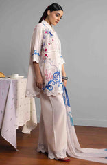 Coco Prints Drop-Two By Zara Shahjahan Unstitched Lawn Printed 3 Piece Suit - CCZSDIILP-9A- Rei- Summer Collection